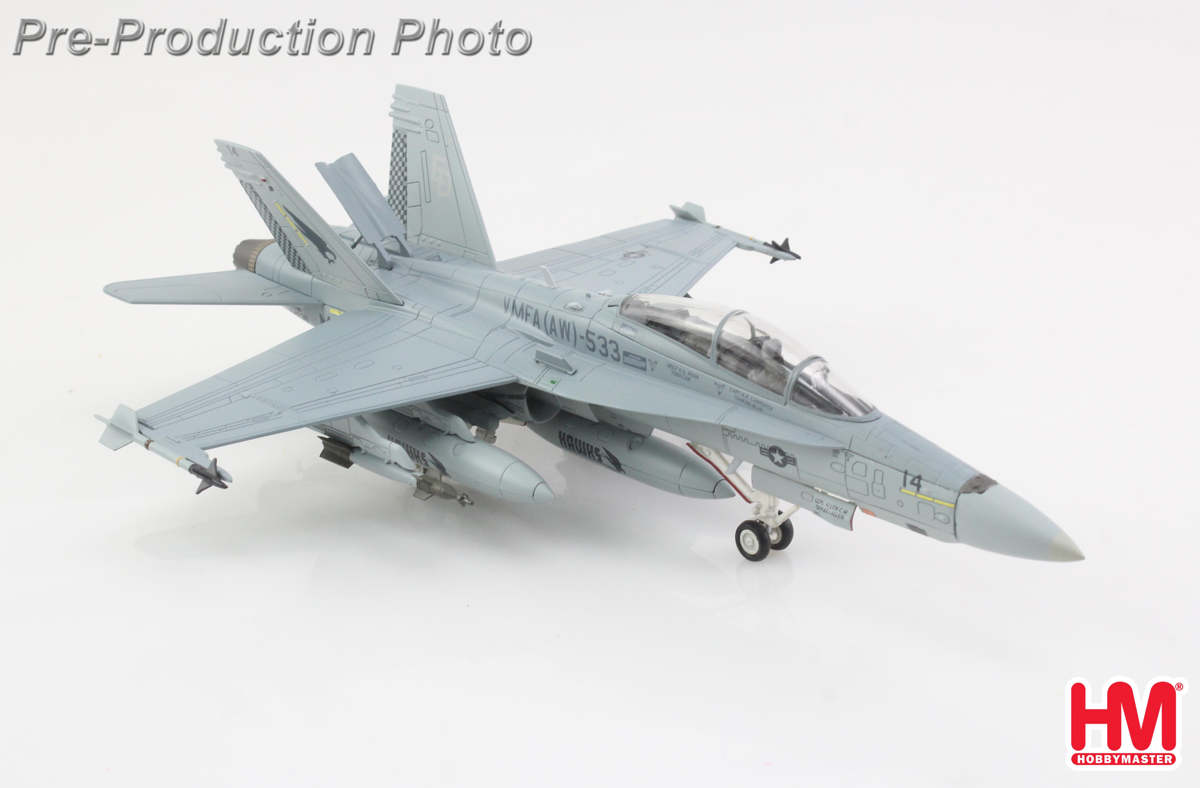 F/A-18D ATARS 164738, VMFA9AW)-533, 2017 
